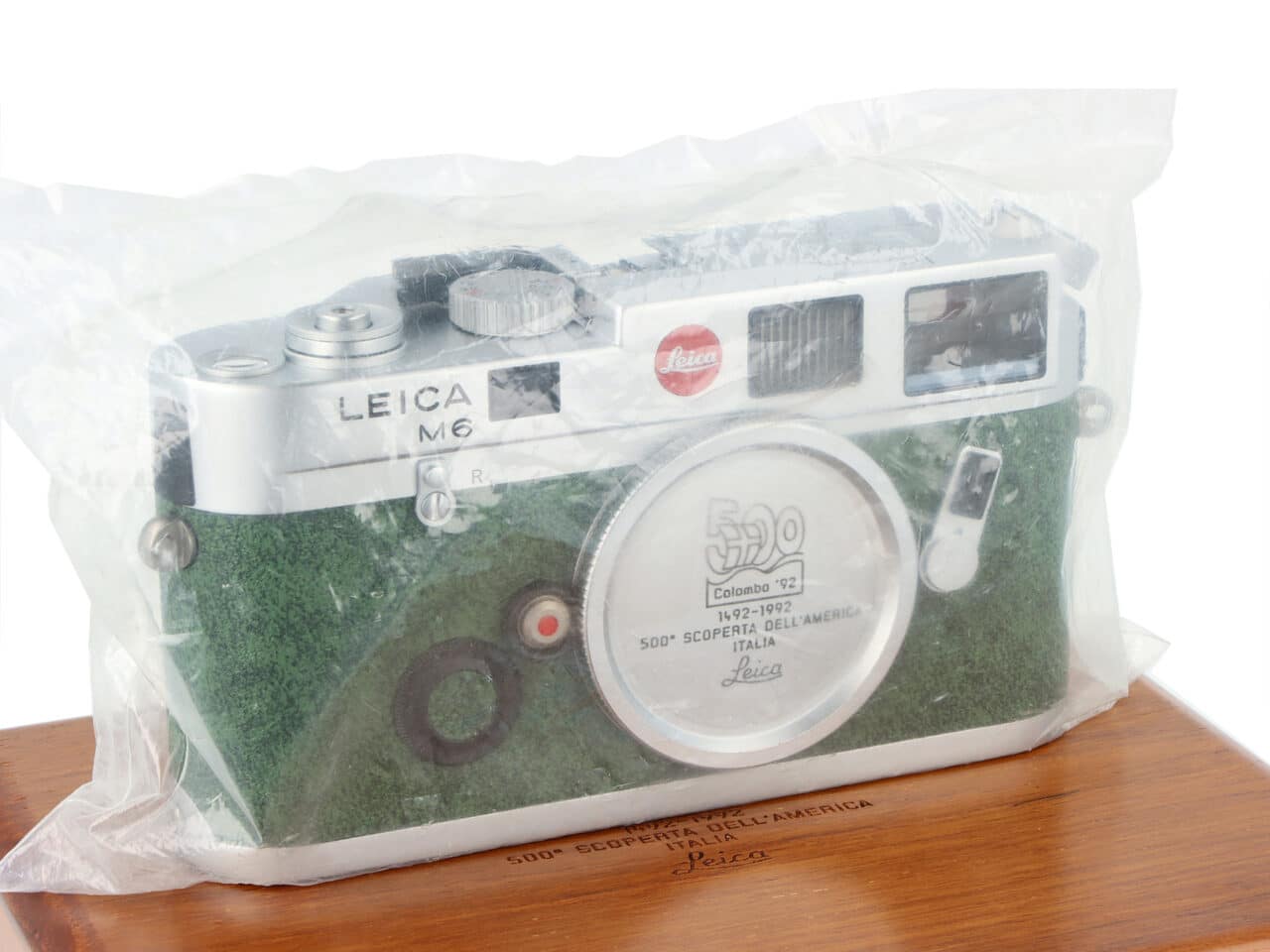 Leica M6, silver chrome finish edición Colombo 92'