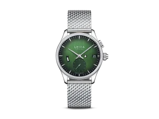 Leica ZM 1 - Urban Green - Aço 316 L - Bracelete em malha milanesa