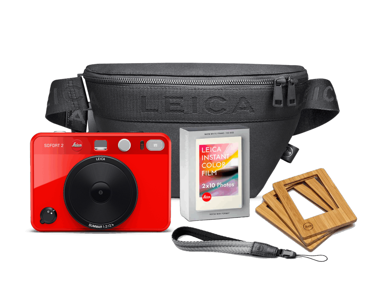 Kit Sofort 2 + Accesorios Rojo
