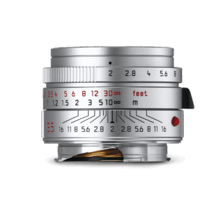 Summicron-M 35 f/2 ASPH. prata anodizada