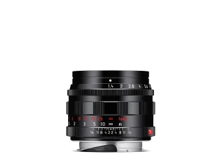 Summilux-M 50 f/1.4,  acabamento em preto brilhante