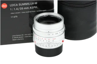 Summilux 35mm 1.4 ASPH FLE silver