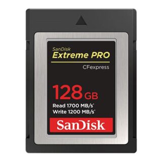 Cartão de memória SanDisk Extreme PRO CF EXPRESS 128 GB