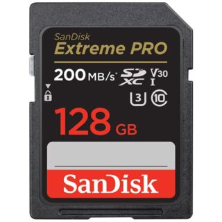Cartão de Memória SANDISK Extreme PRO SDXC 128GB 200MB