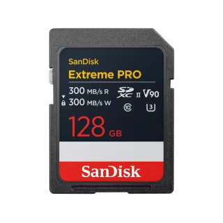 Cartão de Memória SANDISK EXTREME PRO SDXC V90 128G 300MB